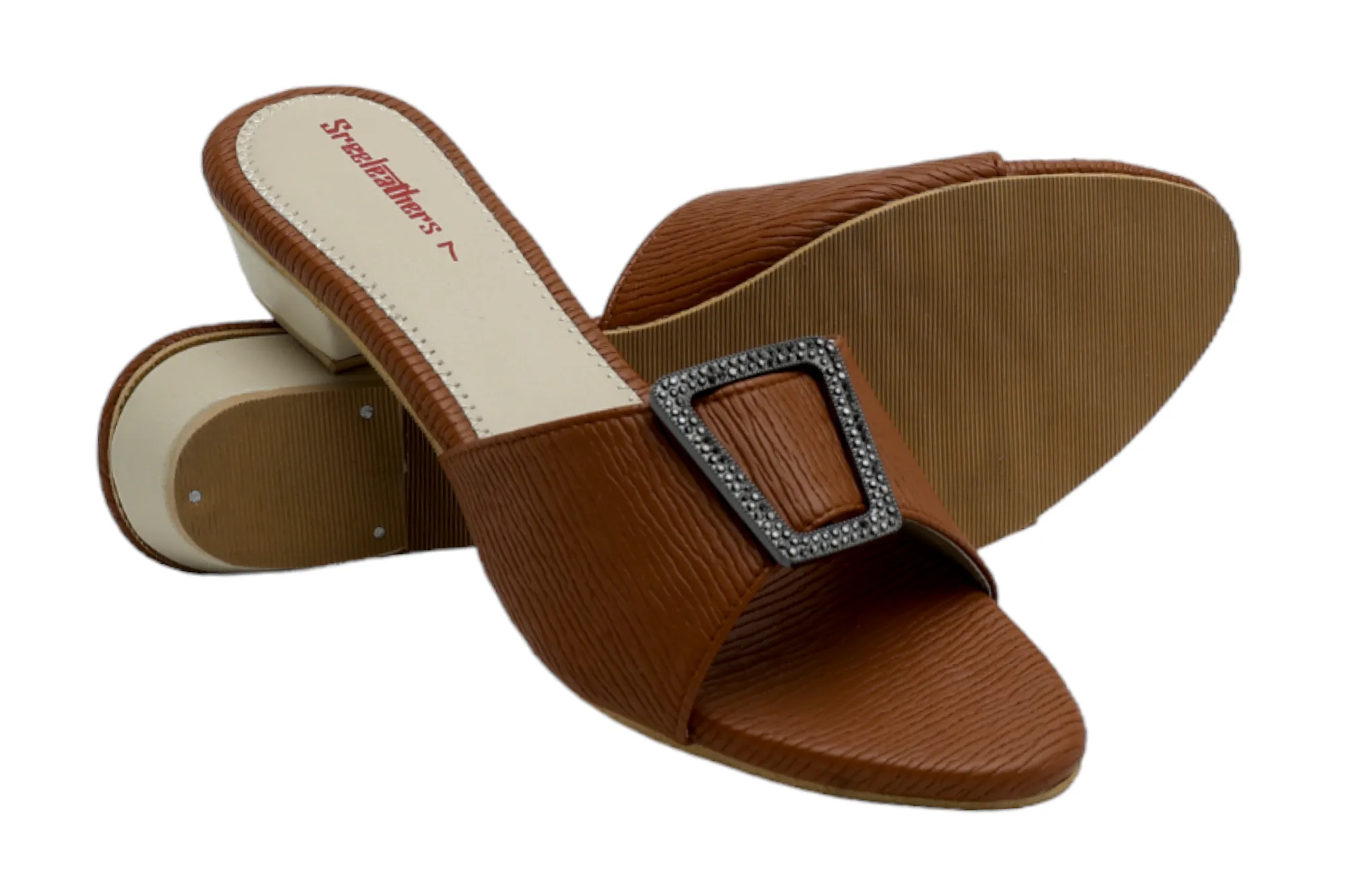 Ladies Fancy Heel Chappal 57760