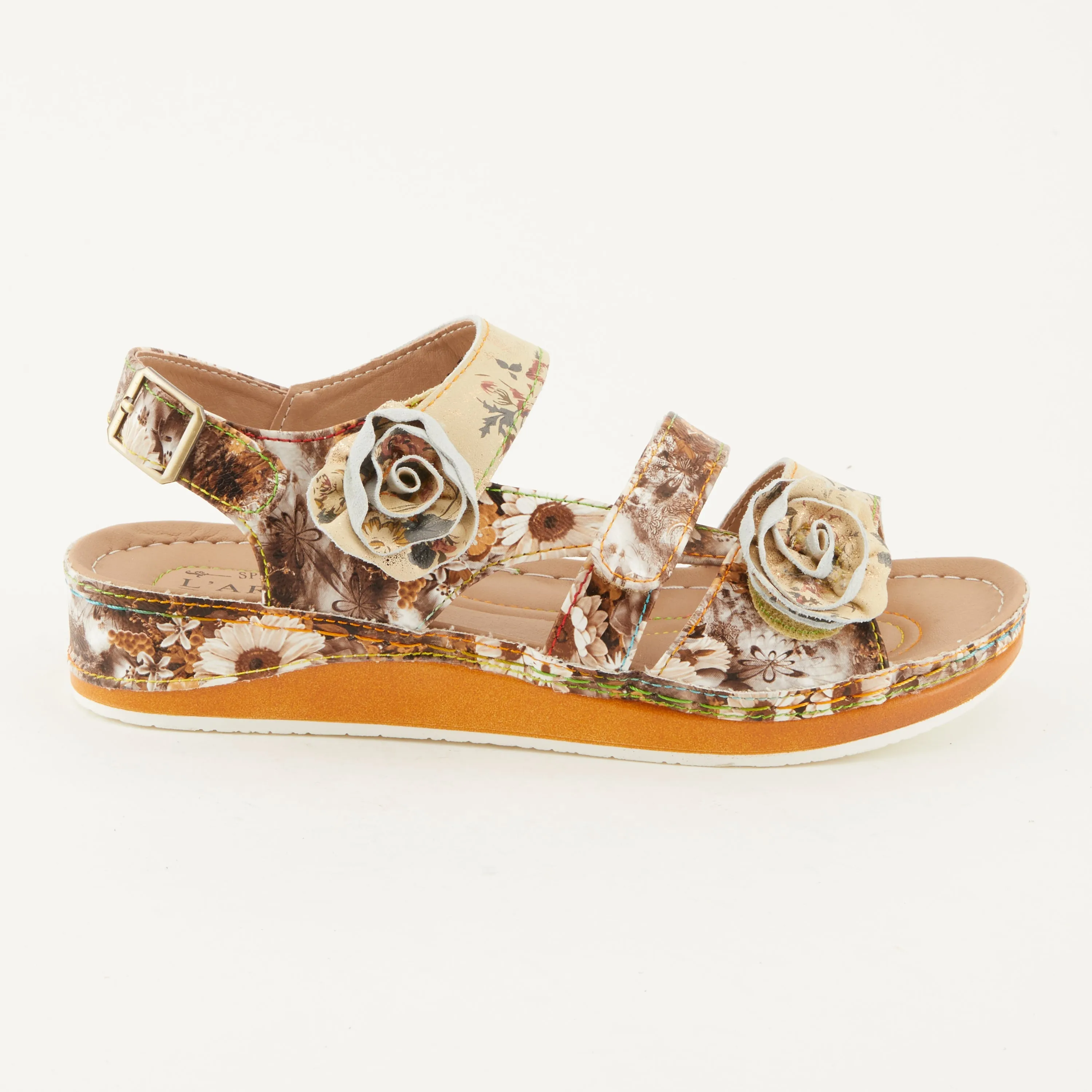 L'ARTISTE JOELINA-DAZI ANKLE STRAP SANDALS