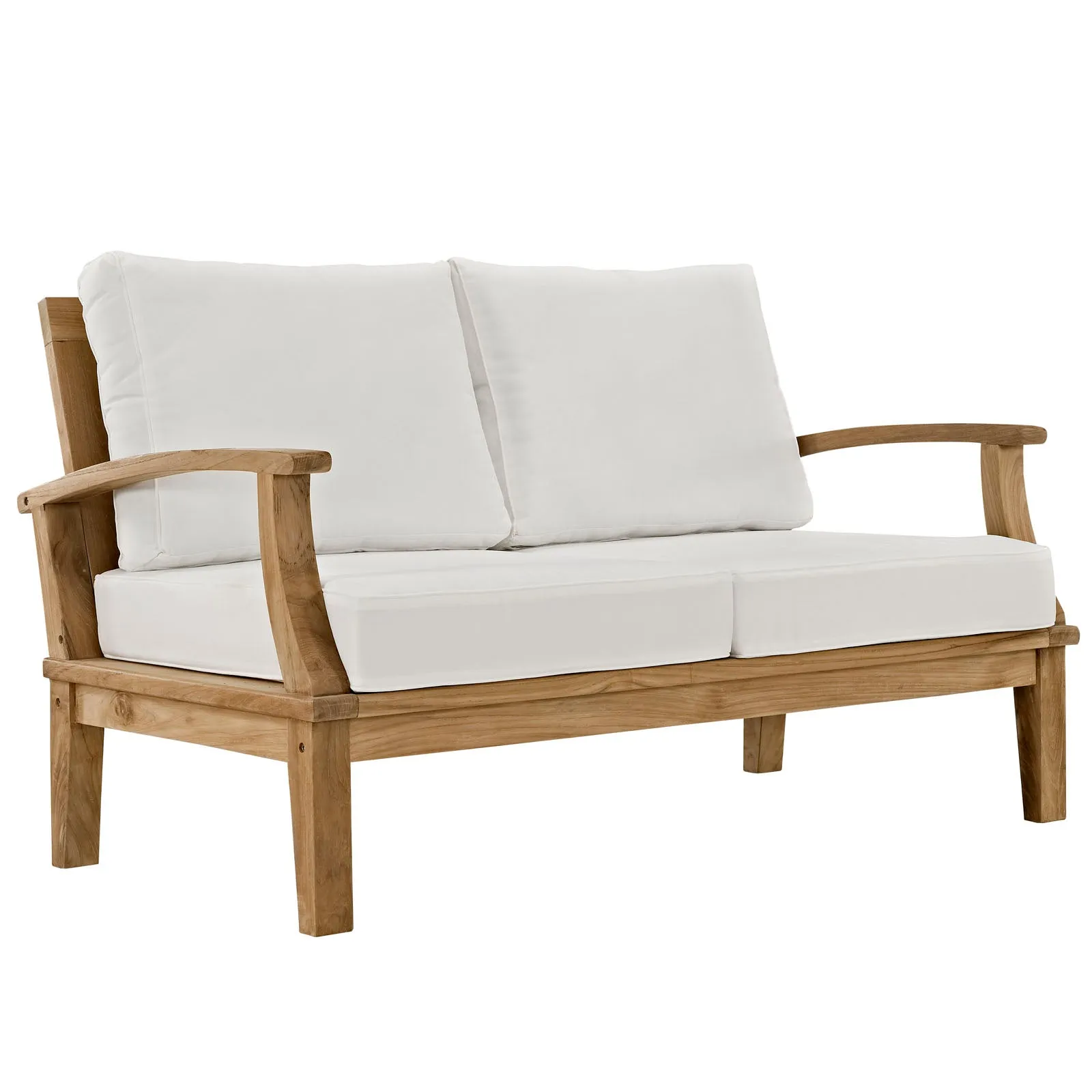 Marina Outdoor Patio Teak Loveseat