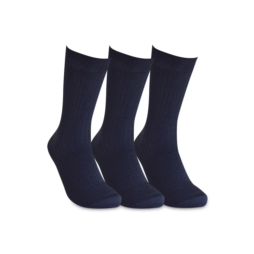 Merino Dress Sock 3-pack Navy