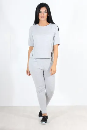 Naomi Grey Loungewear Set