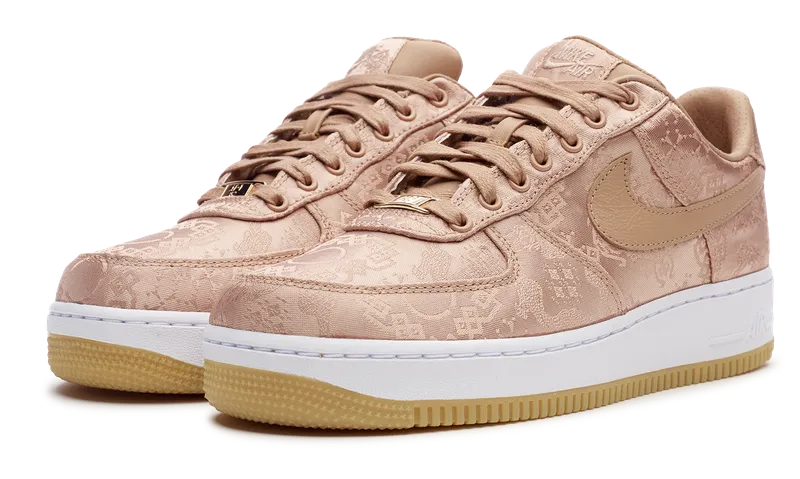 nike Air Force 1 Low x CLOT Rose Gold Silk 2020 (CJ5290-600) Men's Size 4-12