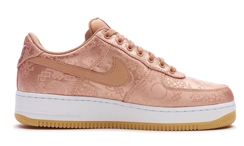 nike Air Force 1 Low x CLOT Rose Gold Silk 2020 (CJ5290-600) Men's Size 4-12