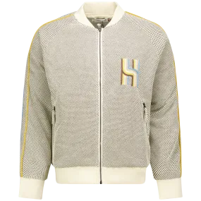 Novelty Knit Track Jacket