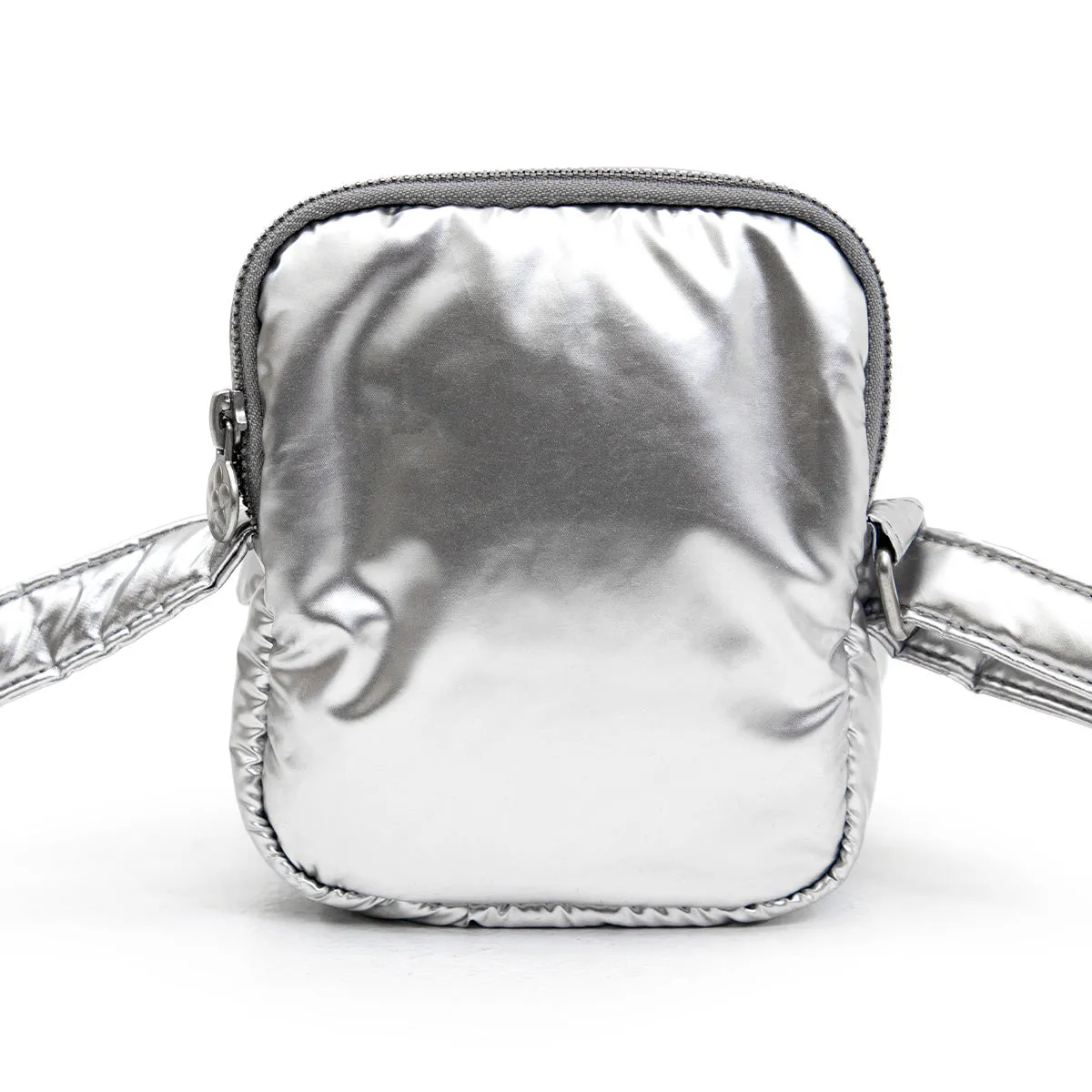 Nylon Plush Bag 'Silver'