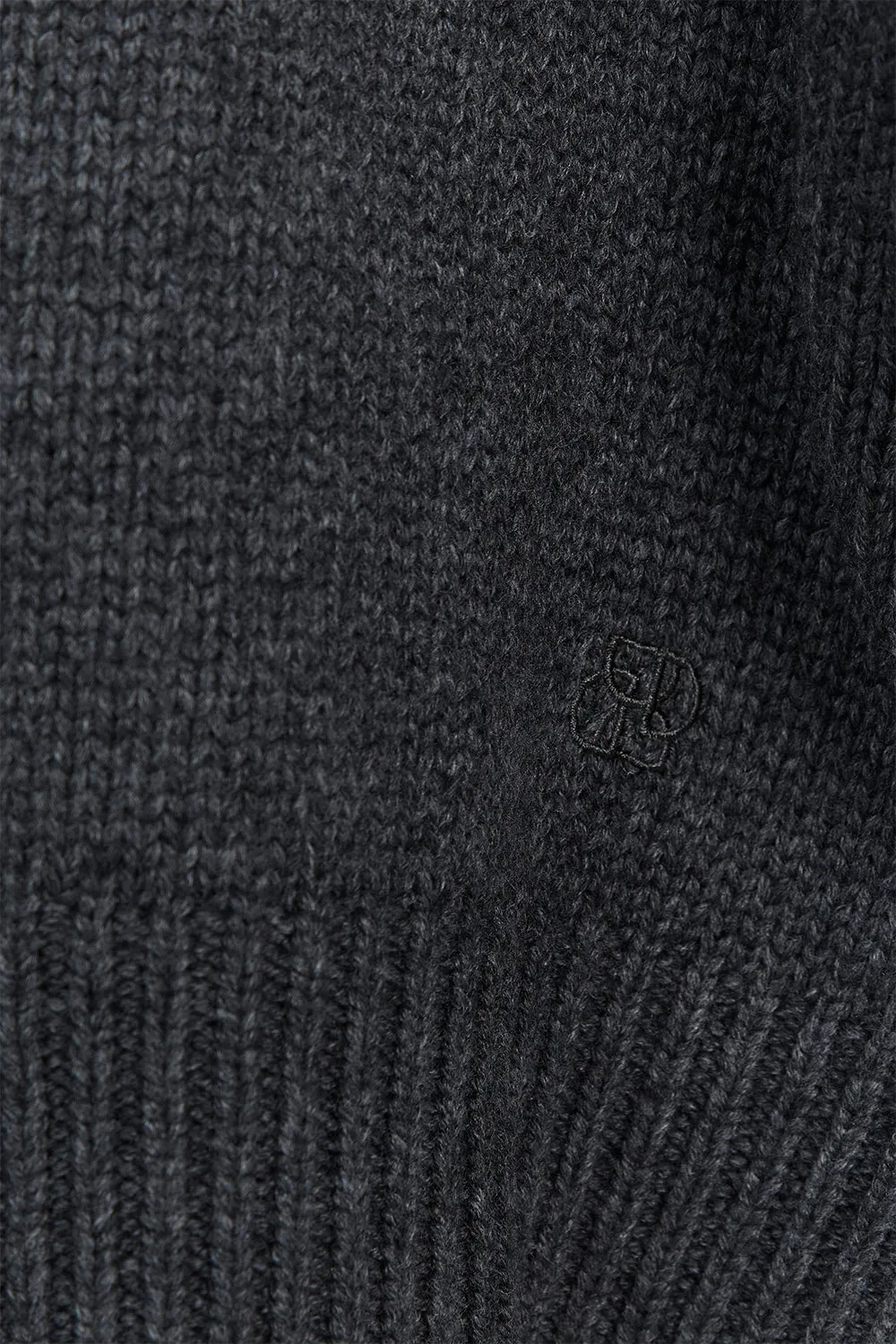 OLIVER CHARCOAL MARLE KNIT JUMPER