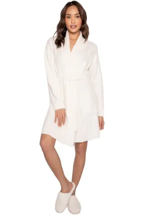 PJ Salvage Cable Knit Robe, Ivory (RKCK)