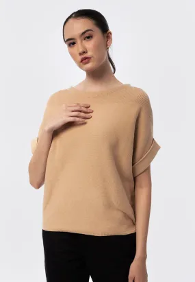 Short Sleeve Knit Top