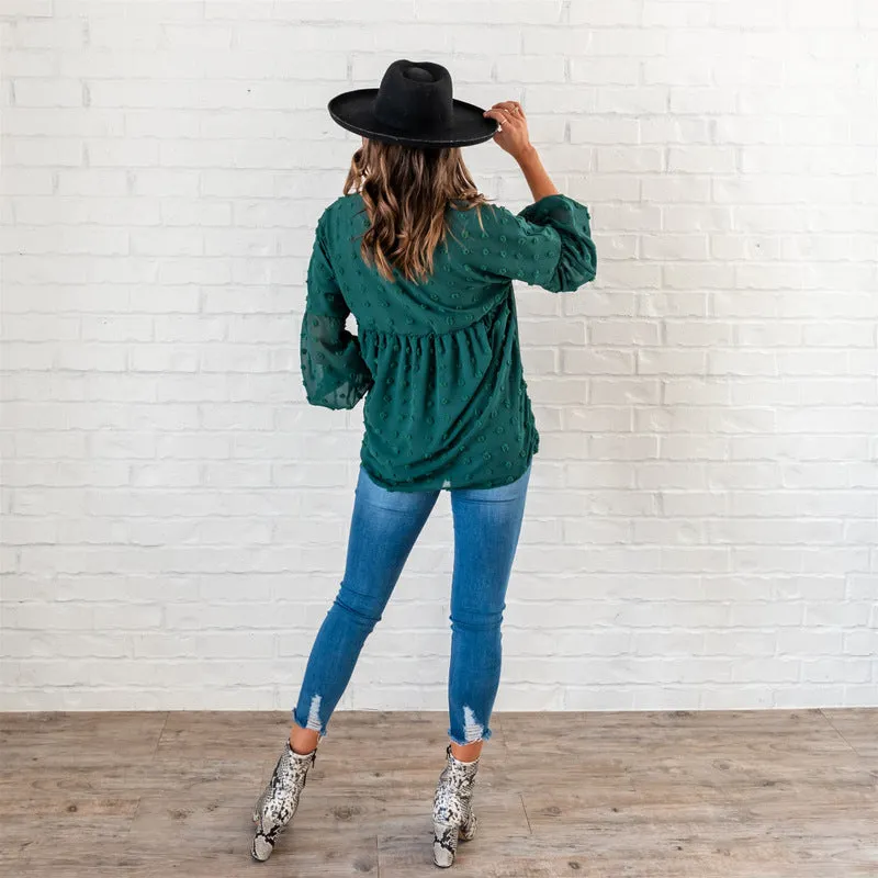 The Dottie Top: Green