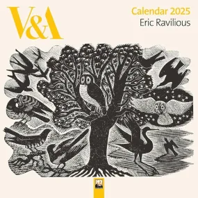 V&A ERIC RAVILIOUS CALENDAR 2025